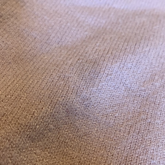 Evereve Mock Neck Sweater Women's small light pink Knit Southwestern Boho - Picture 9 of 9